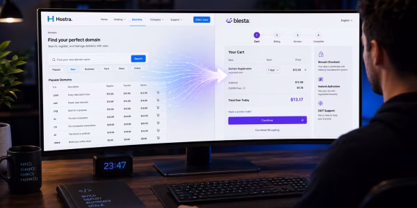 Dynamic Domain Pricing and Search in Blesta